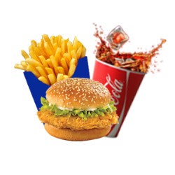 Grilled Burger Deal#5 (2 Zinger Burgers 1 Loaded Fries)