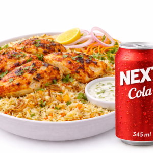Tikka Chest Biryani Cola Next Deal