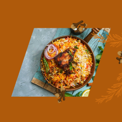 Chicken Chest Piece with Rice