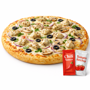 Chicken Malai Boti Pizza
