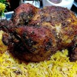 Chicken Sajji With Rice