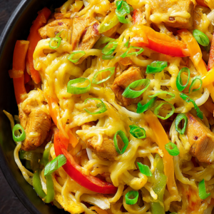 Chicken Cheese Chowmien