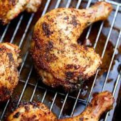 Quarter chicken leg Piece with Rice