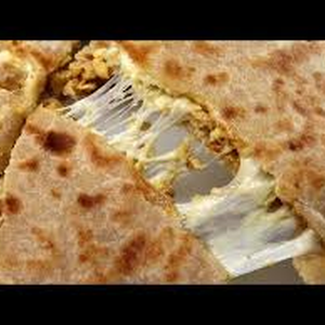 Chicken cheese pratha