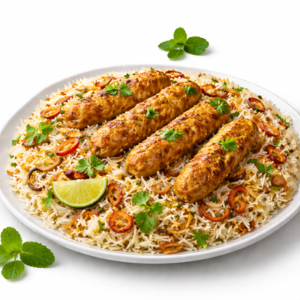 Chicken Kebab Pulao