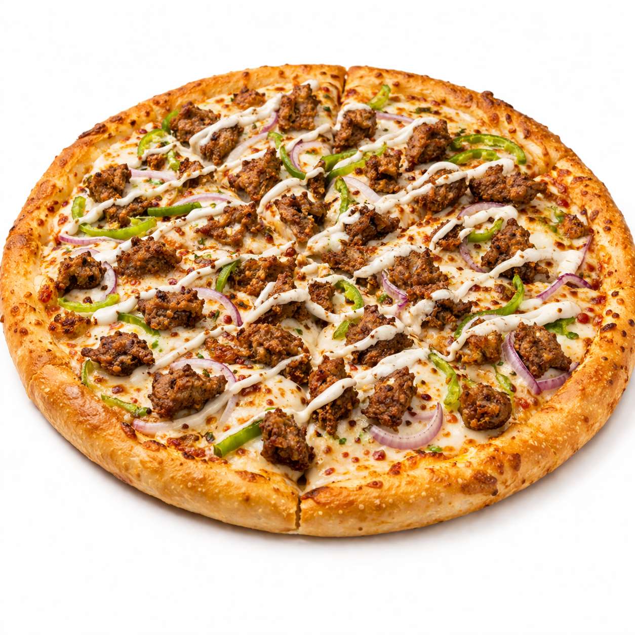 Behari Kabab Pizza