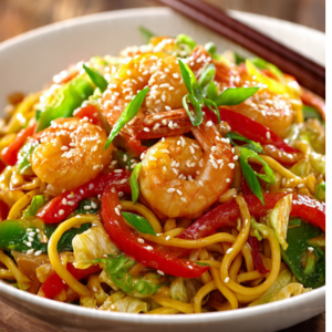 Prawns  Chowmein